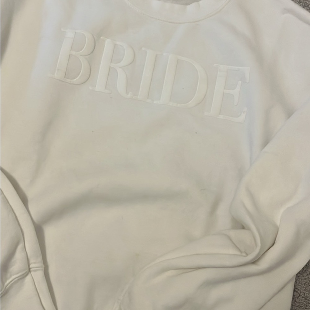 White Bride Sweatshirt